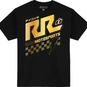 Top Pick Icon Rizz Black T-Shirt