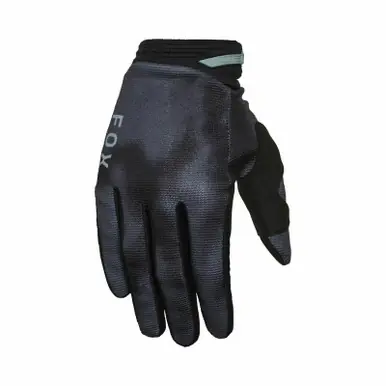 In Demand Fox Racing V25 180 Taunt Black Gloves