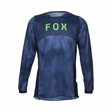 Fox Racing V25 Youth 180 Taunt Navy Jersey Clearance