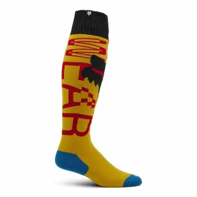 Price Drop Fox Racing V25 180 Race Spec Pale Yellow Sock