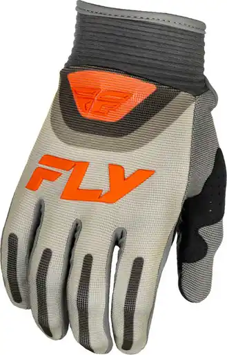 Popular Fly Racing Youth F-16 Grey Orange Gloves