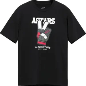 Alpinestars Peaceout CSF Black T-Shirt Big Sale
