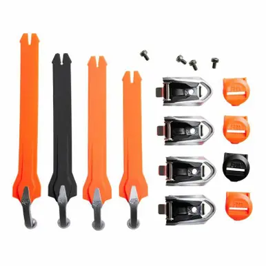 Warranty Included Fox Racing 22 Instinct Flo Orange Strap Kit