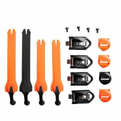 Authentic Fox Racing 22 Comp Flo Orange Strap Kit