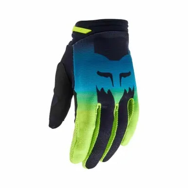 Affordable Fox Racing Youth Girls 180 Flora Black Yellow Gloves