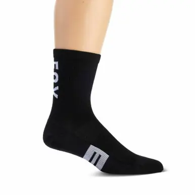 Weekend Sale Fox Racing 6" Flexair Merino Black Socks