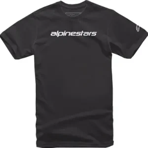 Alpinestars Linear Wordmark Black Gray T-Shirt Get Yours