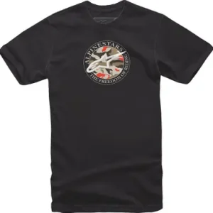 Alpinestars Dot Camo Black T-Shirt Free Shipping