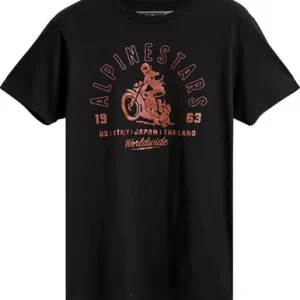 Alpinestars Los Sander Black T-Shirt Clearance