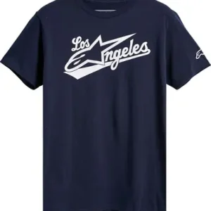 Trusted Brand Alpinestars Los Angeles Navy T-Shirt