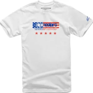 Alpinestars USA Again White T-Shirt Viral