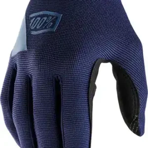 100% Women's Ridecamp Navy Slate Blue Gloves Price Drop