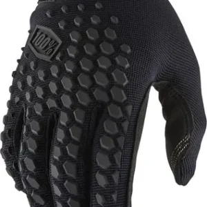 100% Geomatic Black Charcoal Gloves Premium