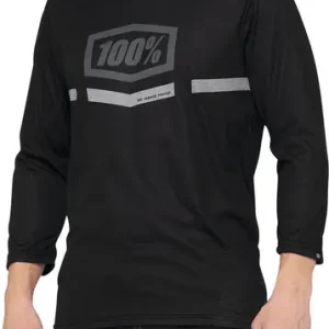 100% Airmatic 3 4 Sleeve Black Jersey Hot Picks