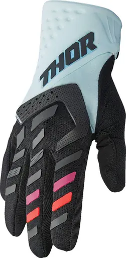 Trusted Brand Thor Women's Spectrum Black Light Mint Gloves