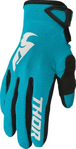 Weekend Sale Thor Women's Sector Aqua Vintage White Gloves