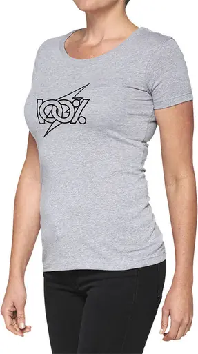 100% Women's Fioki T-Shirt Heather Gray Best Price