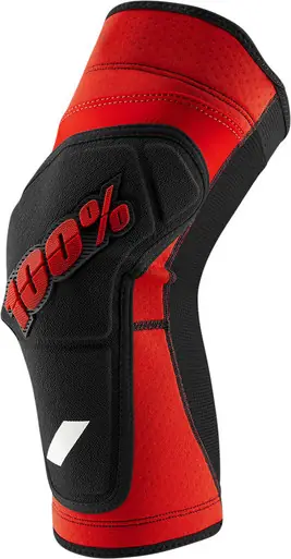 100% Ridecamp Knee Guards Red Black Mega Sale