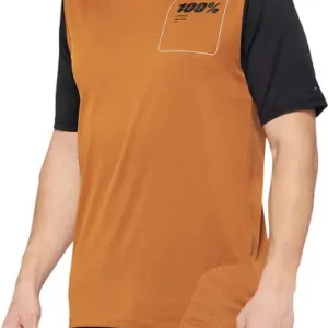 100% Ridecamp Jersey Terracotta Black Fan Favorite
