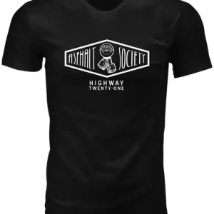 Bargain Highway 21 Asphalt Society Tee Black