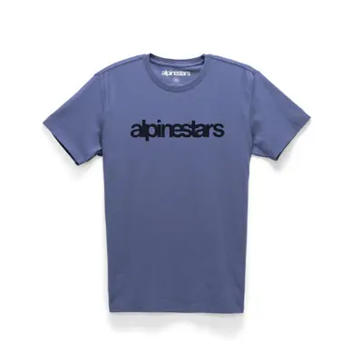 Alpinestars Heritage Word Blue Premium Tee Fan Favorite