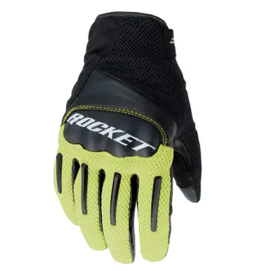 Trending Joe Rocket Optic Hi-Viz Black Gloves