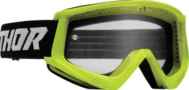 Thor Combat Flo Acid Black Racer Youth Goggles Final Sale