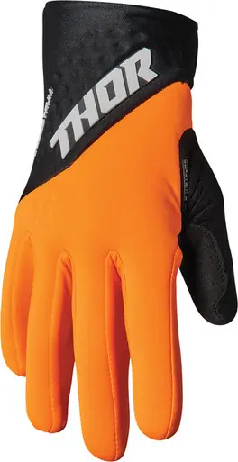 Trending Thor Spectrum Orange Black Cold Gloves