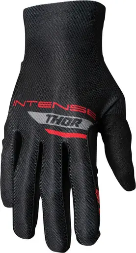 Thor Intense Black Red Team Gloves Super Sale