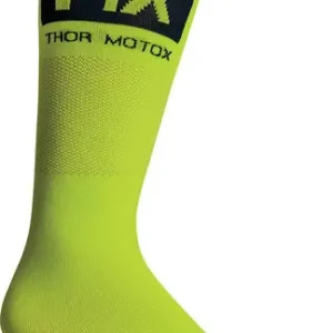Thor MX Cool Acid Midnight Black Socks Flash Sale
