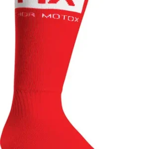 While Supplies Last Thor MX Solid Red White Socks