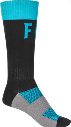 Viral Fly Racing MX Pro Blue Black Socks