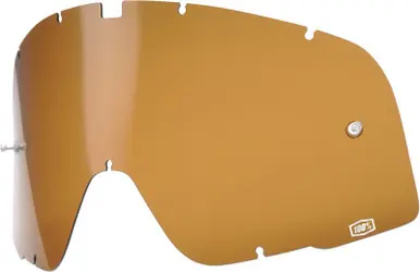 Warranty Included 100% Barstow Classic-Legend Bronze Goggle Lens