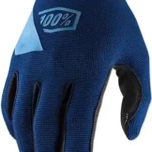 100% Ridecamp Navy Gloves Free Returns