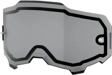 100% Armega Smoke Dual Lens Goggle Buy Direct