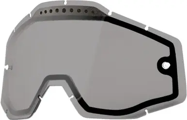 100% Accuri-Racecraft-Strata Smoke Dual Lens Goggle-Vented Affordable