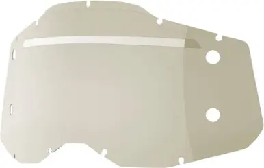 100% Accuri 2-Racecraft 2-Strata 2 Forecast Smoke Goggle Lens New Release