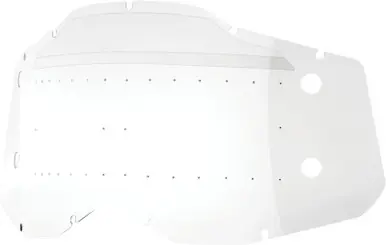 100% Accuri 2-Racecraft 2-Strata 2 Forecast Clear Goggle Lens with Bumps Fan Favorite