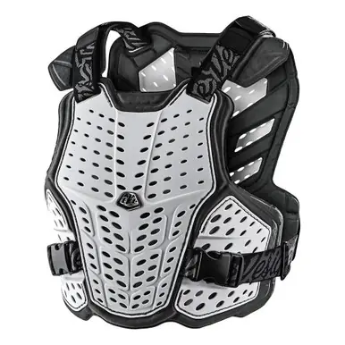 Special Offer Troy Lee Designs Rockfight Chest Protector White