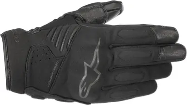 Alpinestars Faster Black Black Gloves One Day Deal