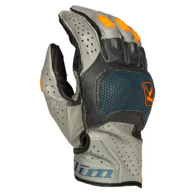 Today Only Klim Badlands Aero Pro Petrol Strike Orange Short Glove