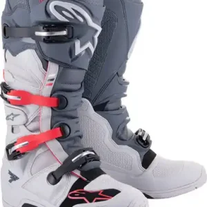 Alpinestars Tech 7 (Previous Collection) Enduro Gray Red Boots Buy Online