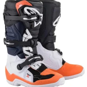 Alpinestars Tech 7S Black White Orange Fluo Boots Hot Picks