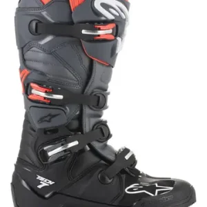 Alpinestars Tech 7 (Previous Collection) ENDURO BLACK/GREY/RED Boots Special Discount