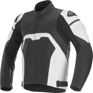 Alpinestars Core Leather Black White Jacket While Supplies Last