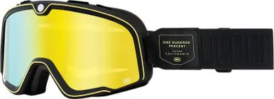 Worldwide Shipping 100% Barstow Caliber Flash Yellow Goggles