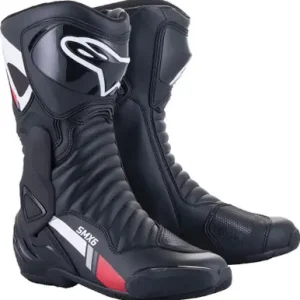Alpinestars SMX-6 V2 Black White Gray Boots Best Price