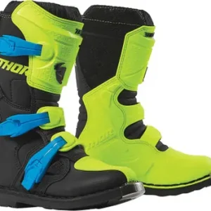 Thor Youth Blitz XP Green Fluorescent Black Boots Discount
