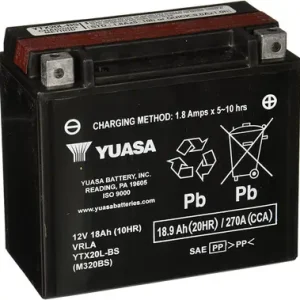 Yuasa YTX20L-BS Battery One Day Deal