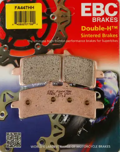 Instant Buy EBC Double-H Sintered Metal Brake Pads FA447HH